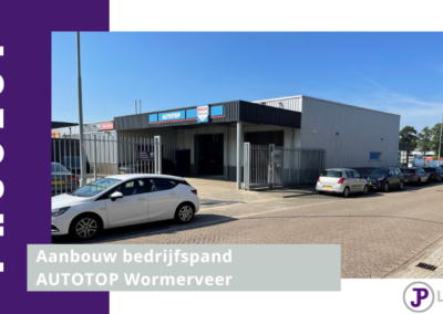 Aanbouw bedrijfspand | AUTOTOP Wormerveer